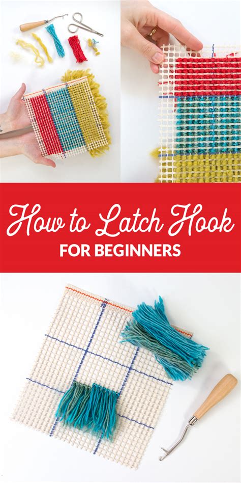 how to latch hook for beginners|latch hook video instruction.